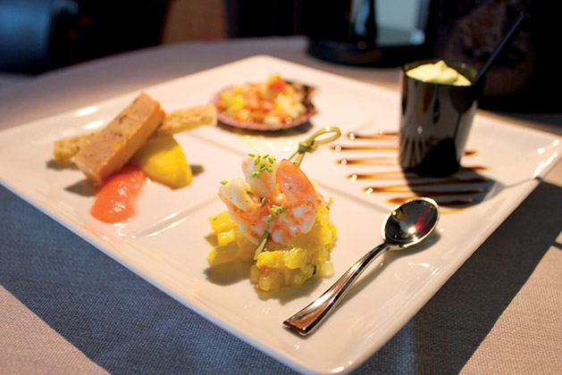repas croisière découverte