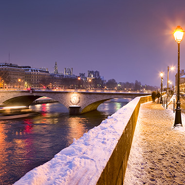 Paris sous la neige