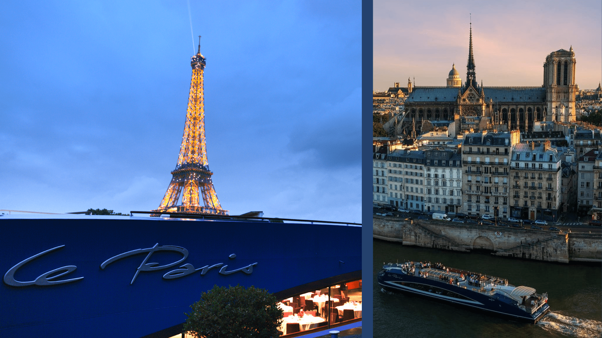 Bateau Le Paris - Paris Seine Bateau Le Paris - Paris Seine