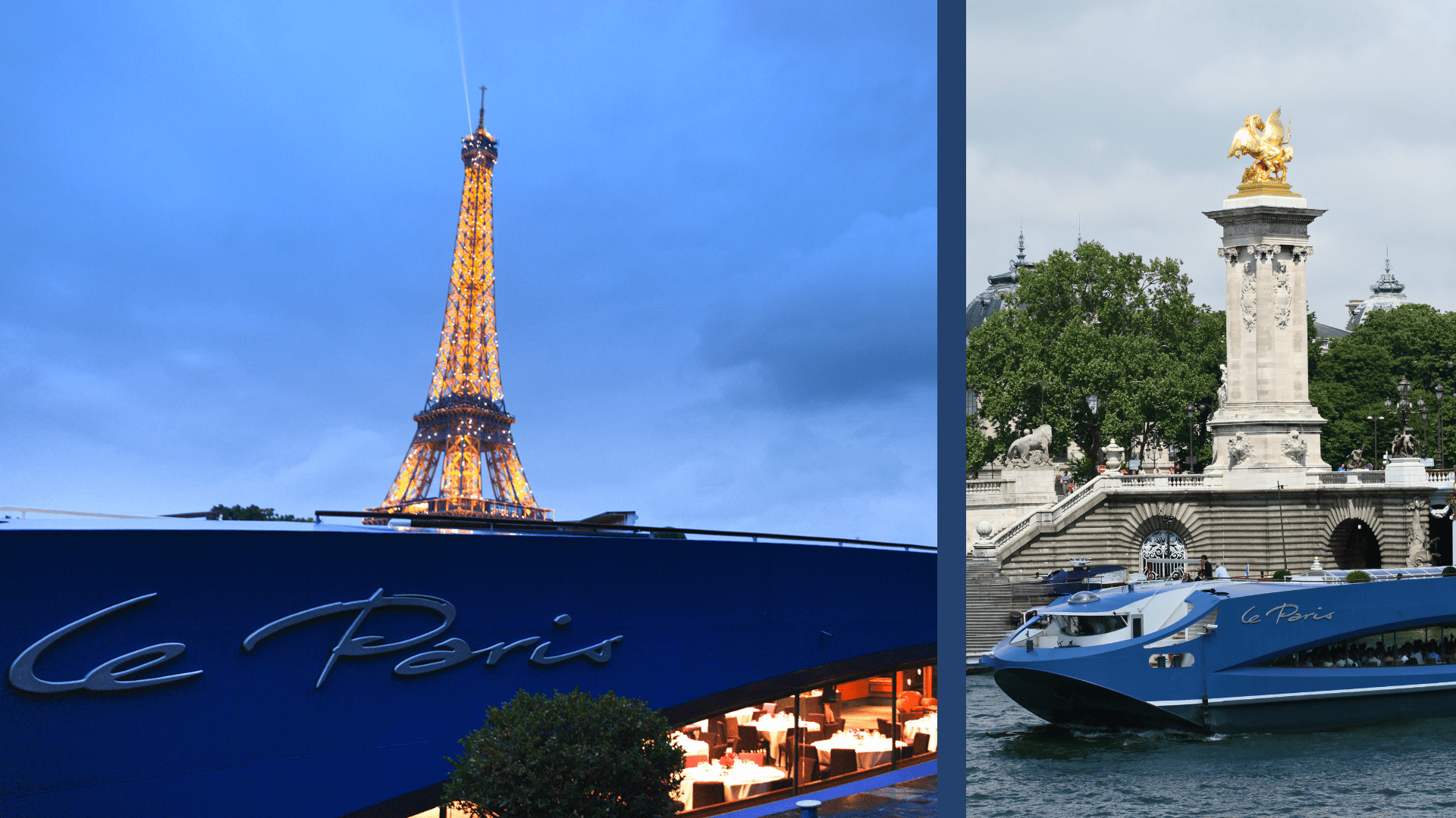 Bateau Le Paris - Paris Seine